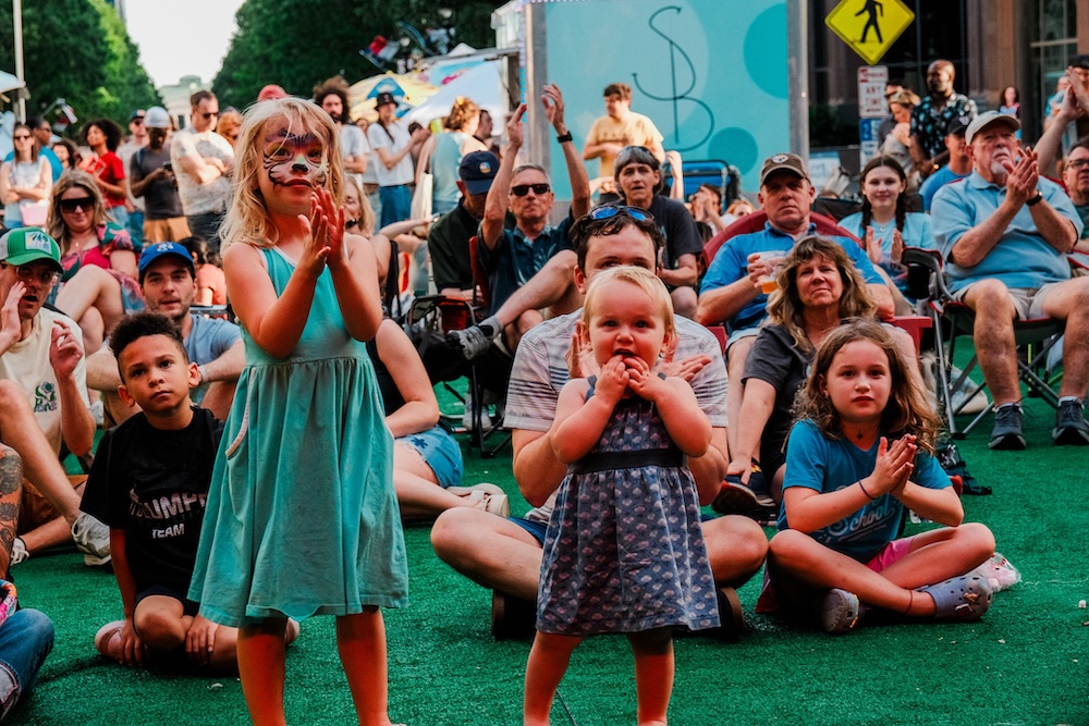Live music performance at Artsplosure Raleigh