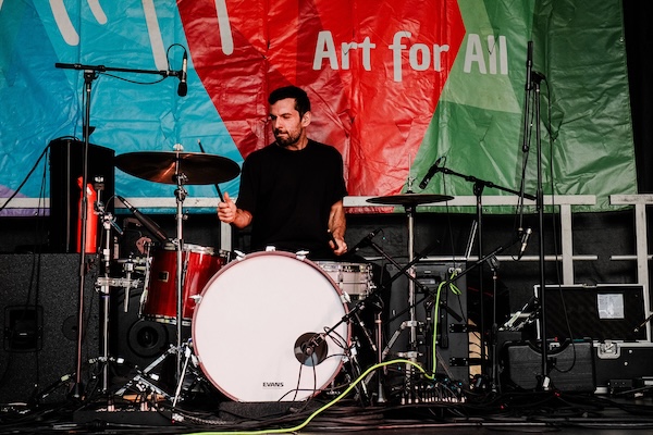 Live music performance at Artsplosure Raleigh