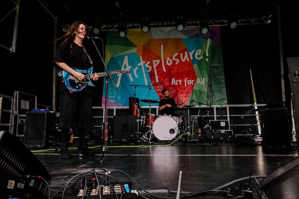 Live music performance at Artsplosure Raleigh