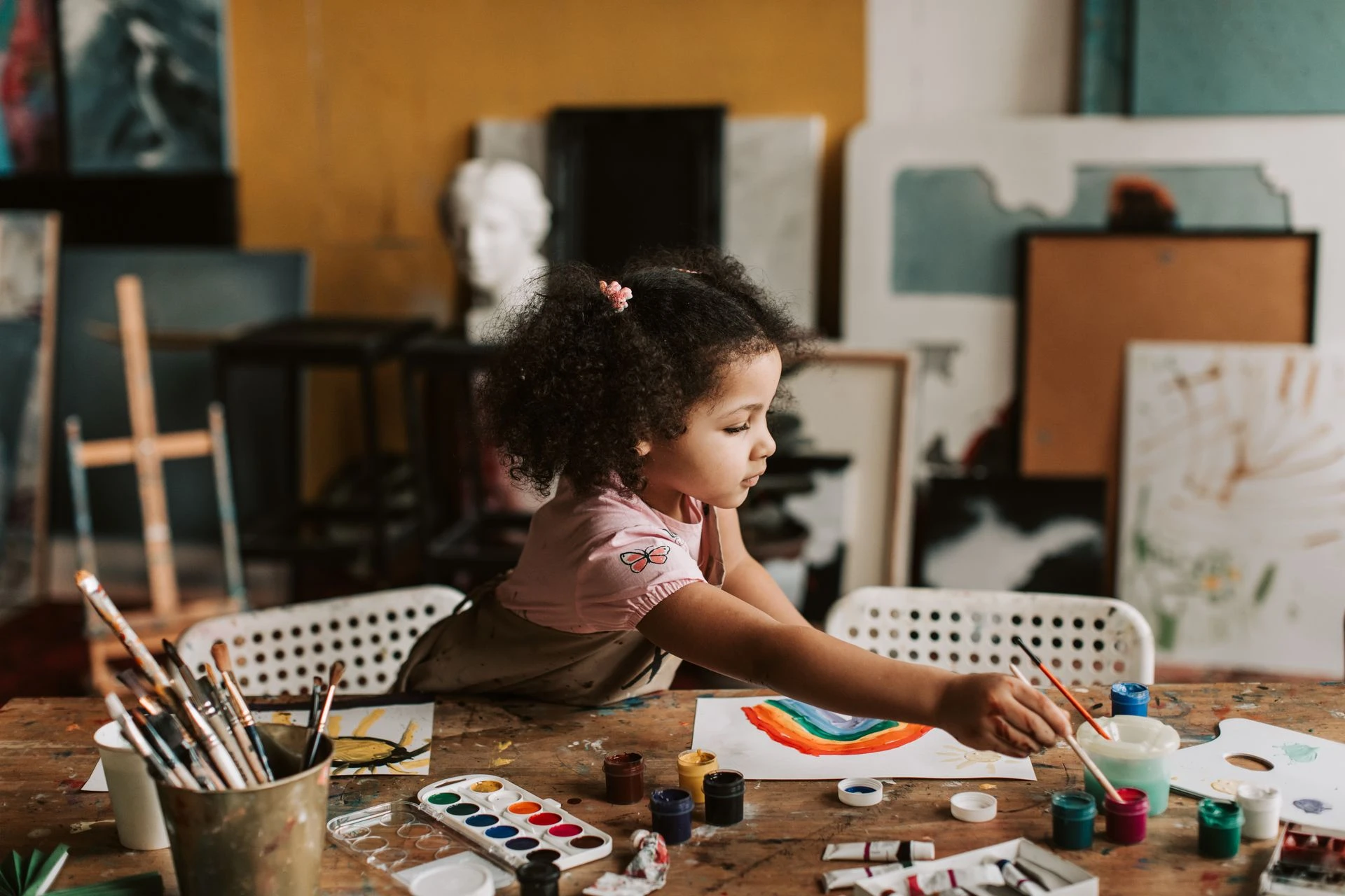 Drop-in art studios & paint-your-own pottery near Raleigh