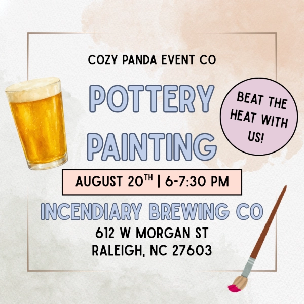 Pottery Painting with Cozy Panda