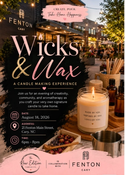 Wicks & Wax: A Candle Making Experience