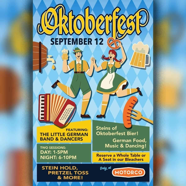 16th Annual Durham Oktoberfest at Motorco