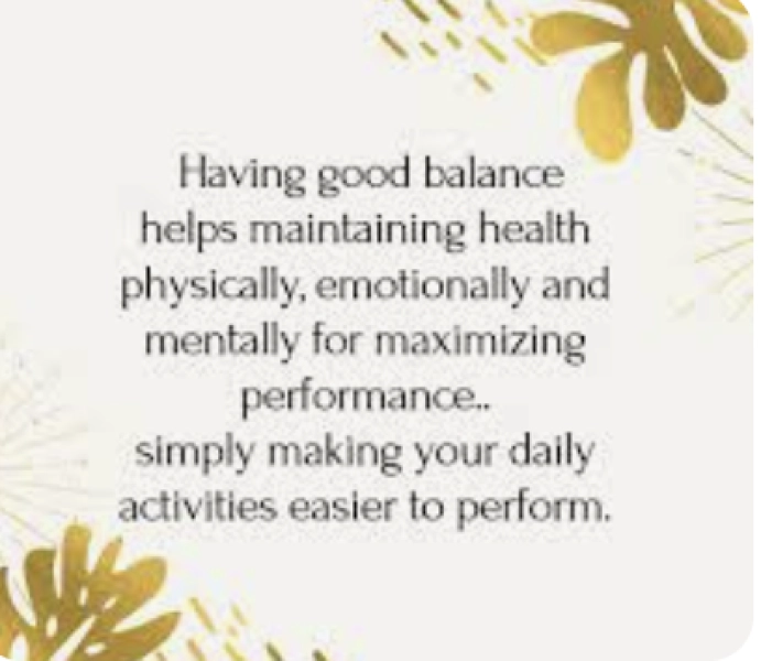 Stay Upright: Know your Risk, Own your Balance