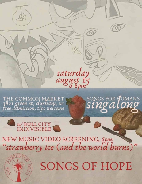 Songs for Humans Singalong at Common Market Durham