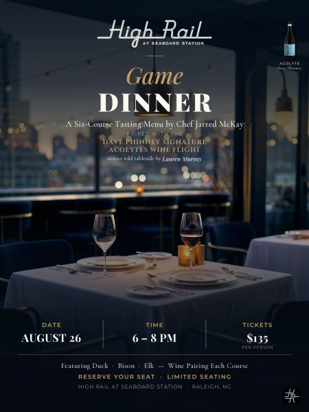Gourmet Game Dining Experience