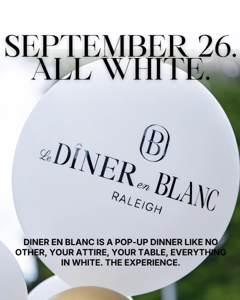 Diner en Blanc Raleigh