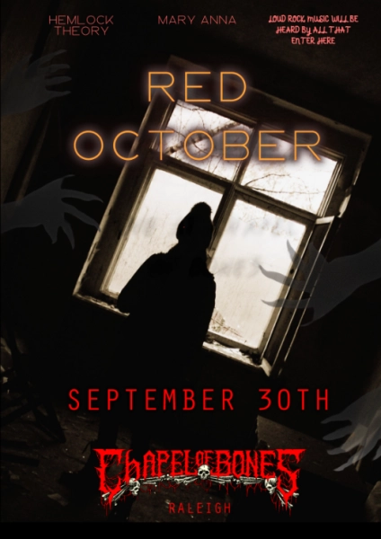 Red October, Mary Anna, and Hemlock Theory Live