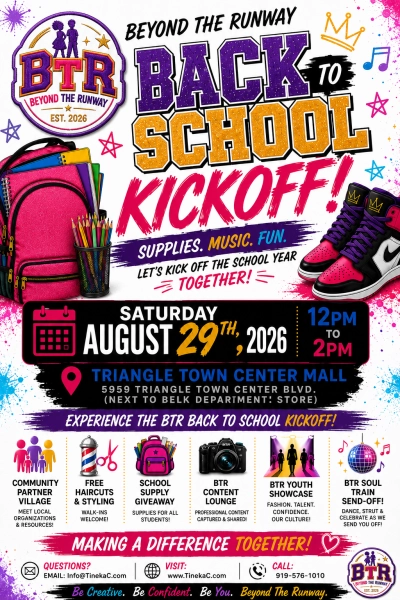 Beyond The Runway 2nd Annual Back To School Kickoff