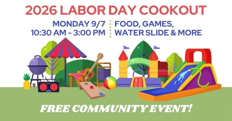 Free Community Labor Day Cookout