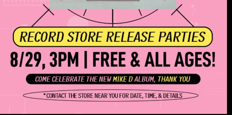 Mike D Thank You Album Listening Party