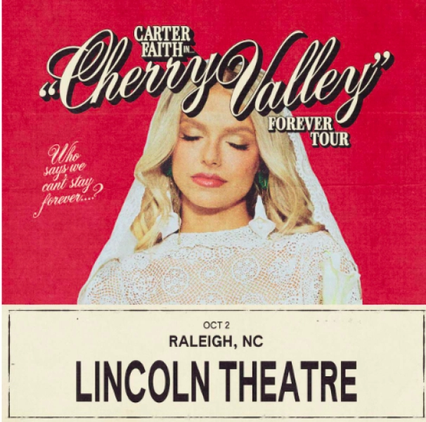 Carter Faith - Cherry Valley Forever Tour