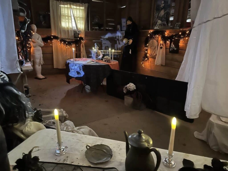 The Witch's Haunted Barn at Firefly Farm