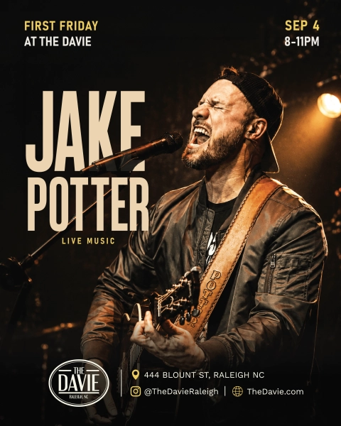 First Friday Live Music with Jake Potter