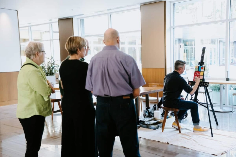 Artist in Residence Series at JB Duke Hotel