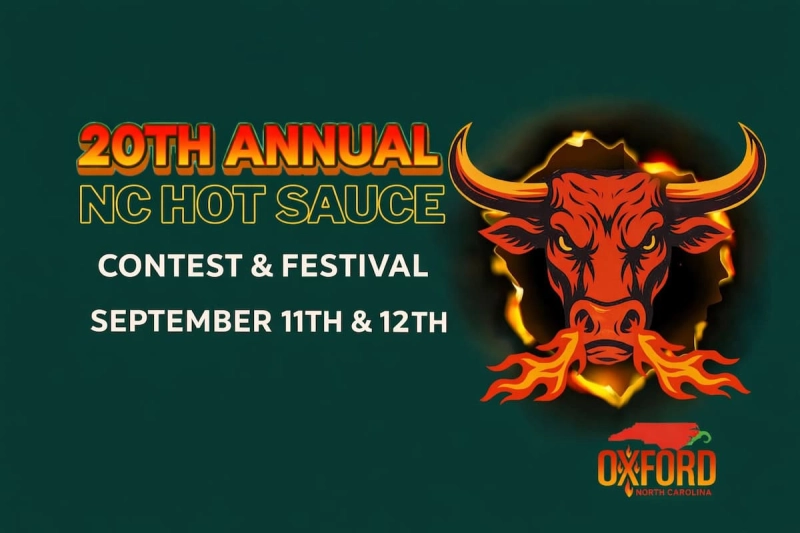 20th Annual North Carolina Hot Sauce Contest in Oxford, NC