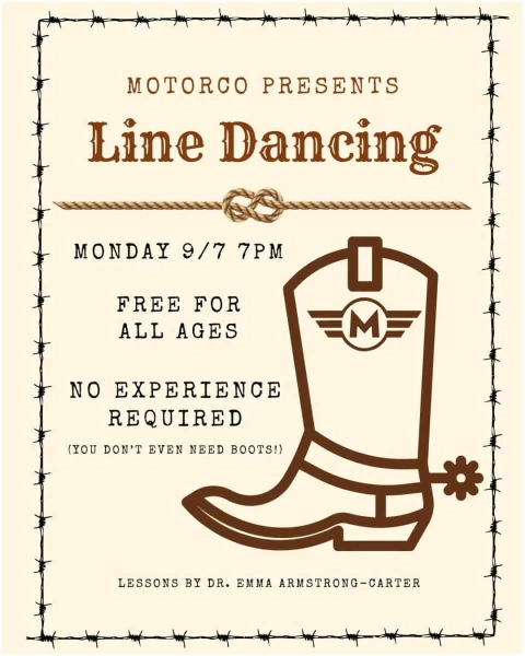 Free Country Line Dancing at Motorco