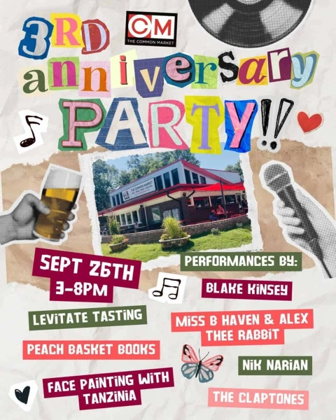 Common Market Durham 3rd Anniversary Celebration