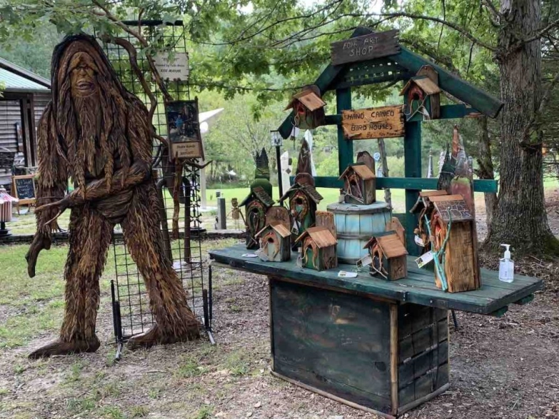 Come Out and Play Sculpture Show at JimGin Farm