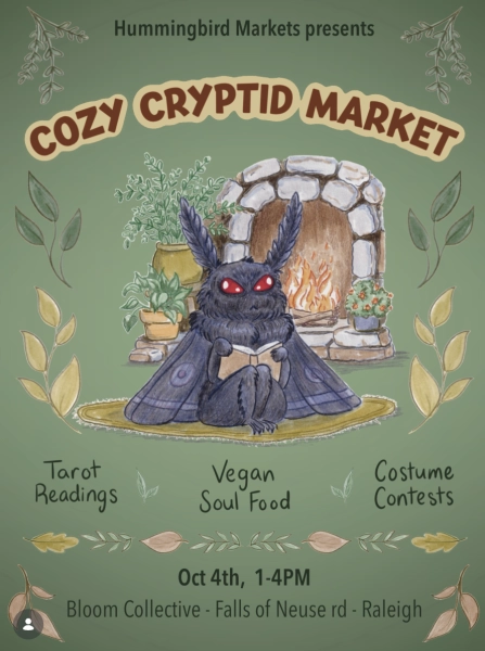 Cozy Cryptid Fall Market