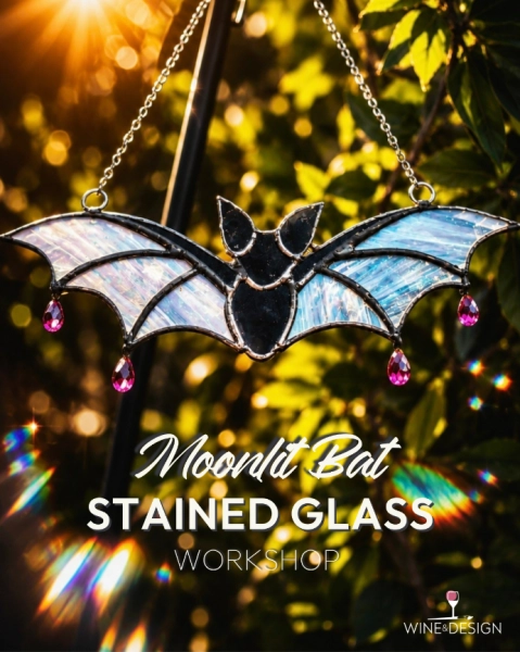 Moonlight Bat Stained Glass Experience