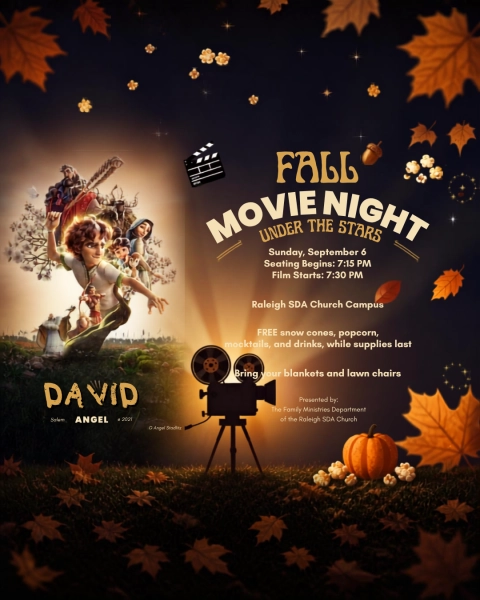 Fall Outdoor Movie Night