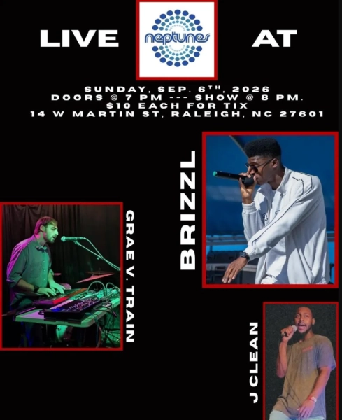 Grae V. Train, Brizzl, and J Clean Live
