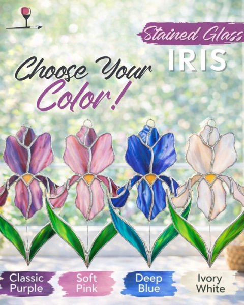 Stained Glass Iris Workshop
