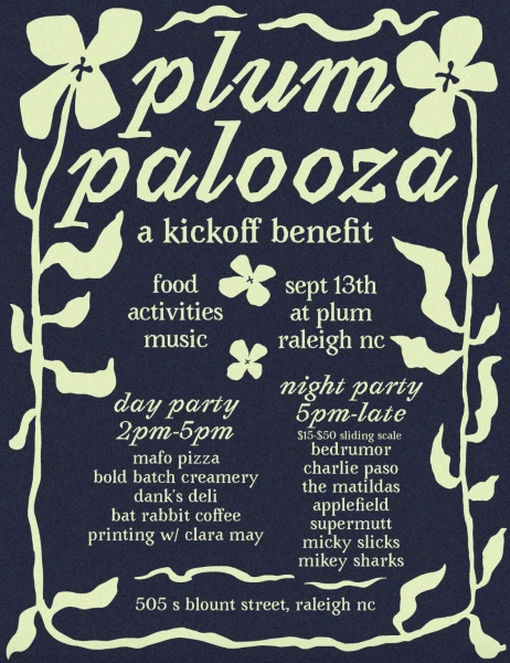 Plum Palooza Kickoff Party