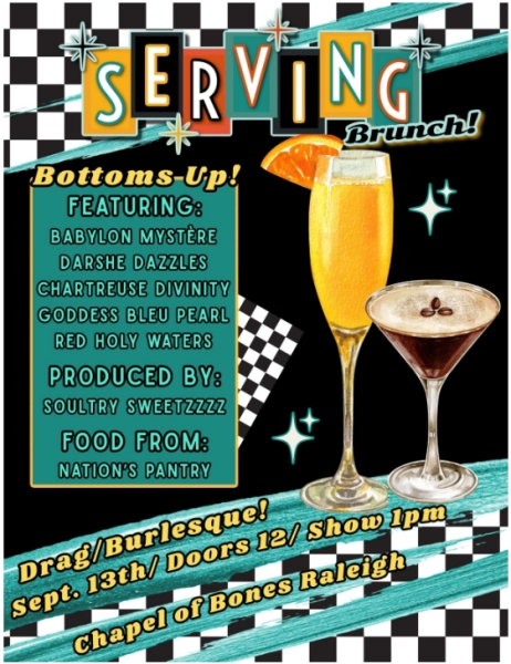 Serving Brunch: Monthly Drag and Burlesque Showcase