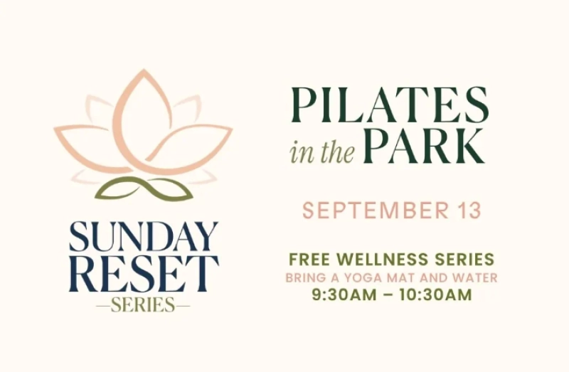 Sunday Reset Series Pilates in the Park