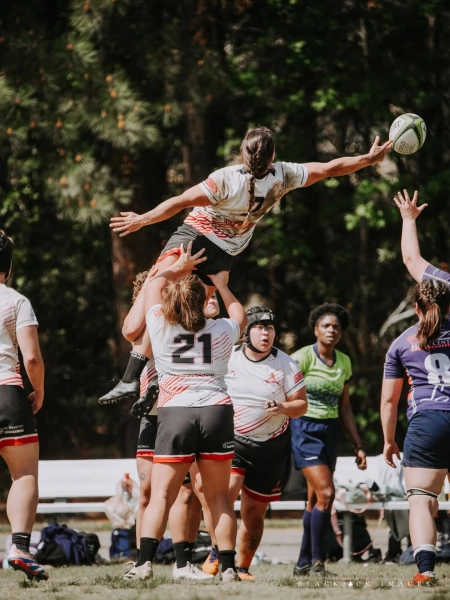 Women's Rugby Match: Raleigh Venom vs. James River