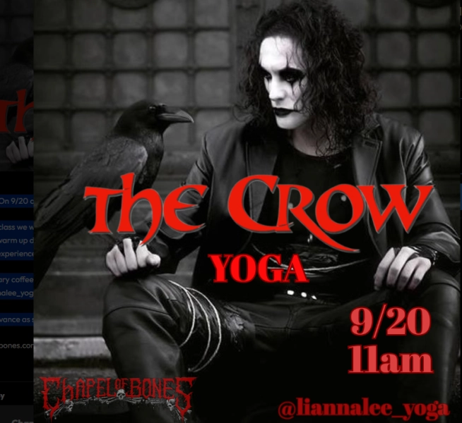 Metal Crow-ga (Yoga)