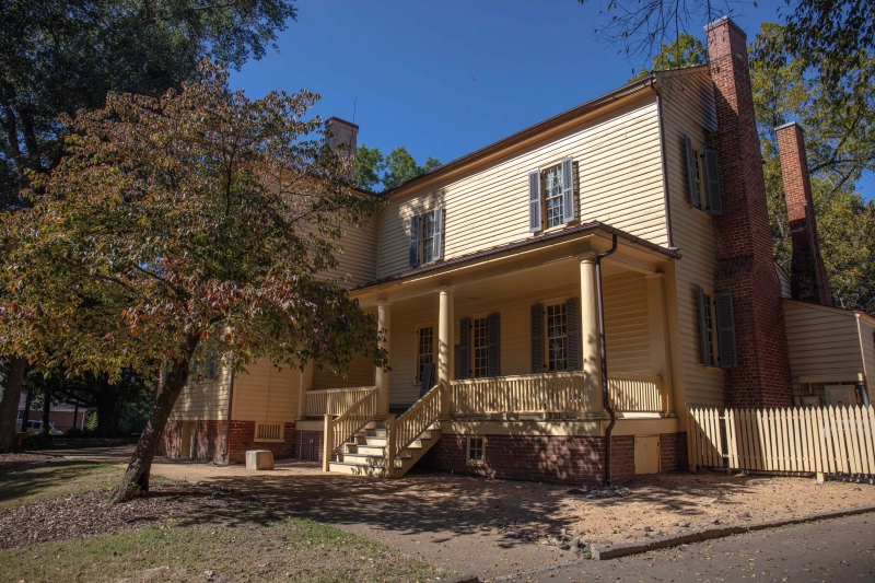 A False Perspective Book Talk at Mordecai Historic Park