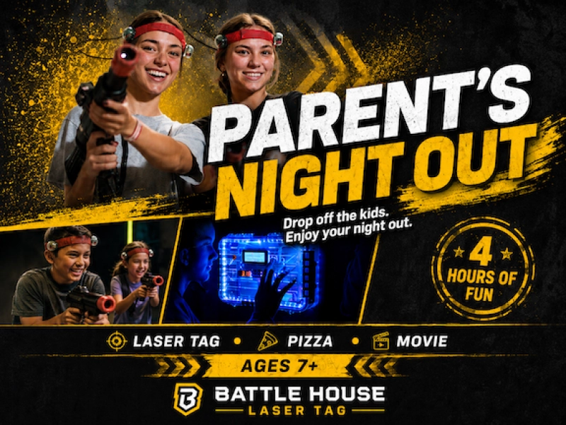 Parents Night Out: Kids Laser Tag Night