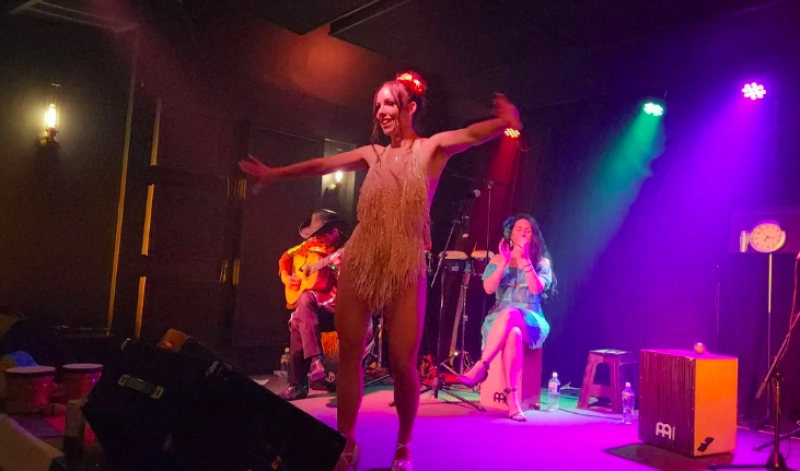 Dance with Jenny and Eduardo's Paco Band
