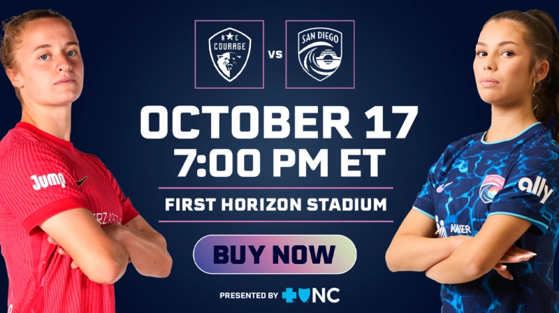 NC Courage vs San Diego Wave