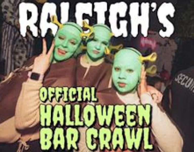 Raleigh Official Halloween Bar Crawl 2026 - Halloween Night