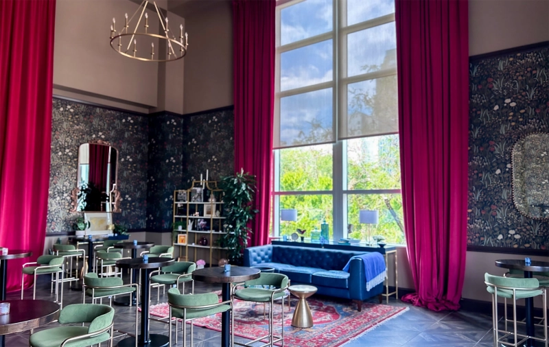 The Lounge at Martin Marietta Center for the Performing Arts