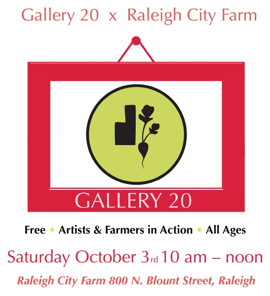 Gallery 20 and Raleigh City Farm Program Launch