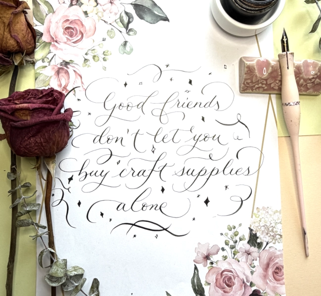 Skillpop Class: Modern Calligraphy for Beginners