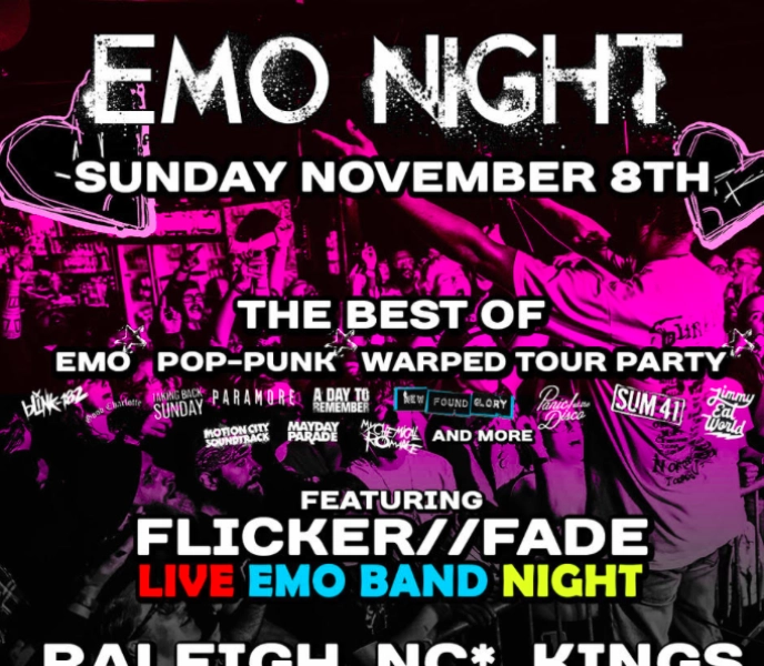 Emo Night featuring Flicker//Fade