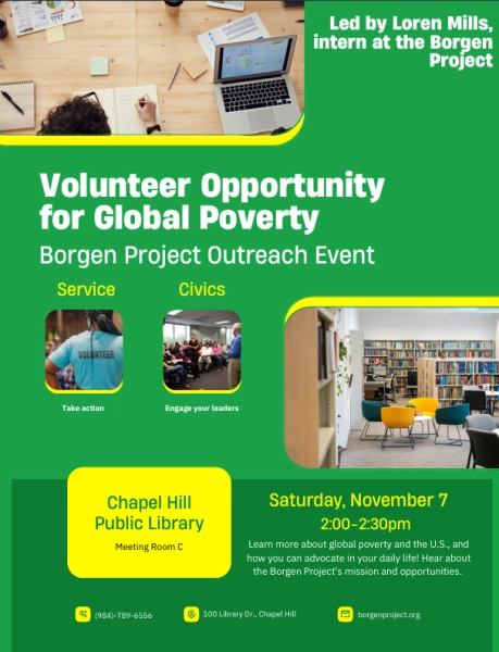 Volunteer Opportunities for Global Poverty
