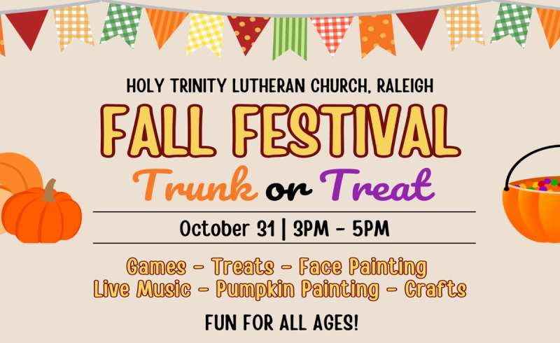 Fall Festival and Trunk or Treat