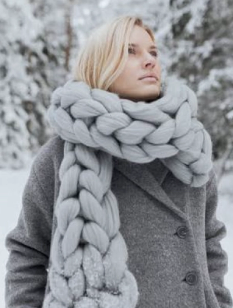 Chunky Knit Scarves