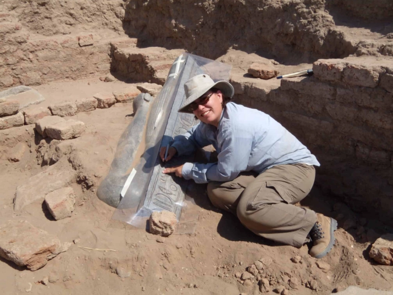 An Archaeologist’s Face to Feet with King Taharqa