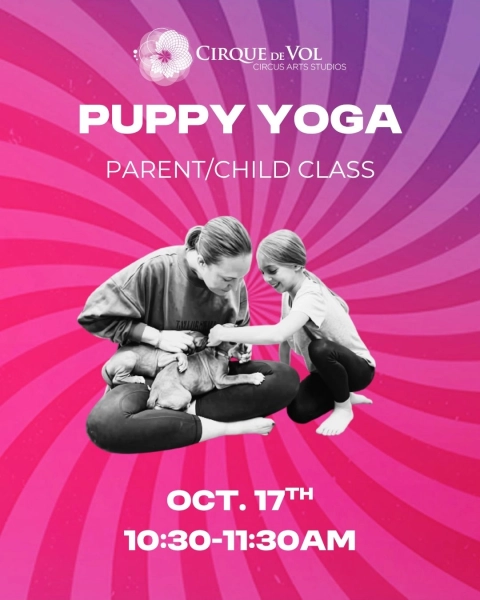 Puppy Yoga Class (Parent/Child Class)