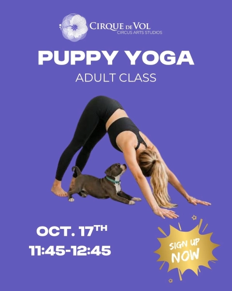 Puppy Yoga Class (Adult Class)
