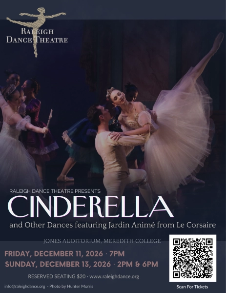 A Little Magic Comes to Raleigh! Cinderella at Meredith College