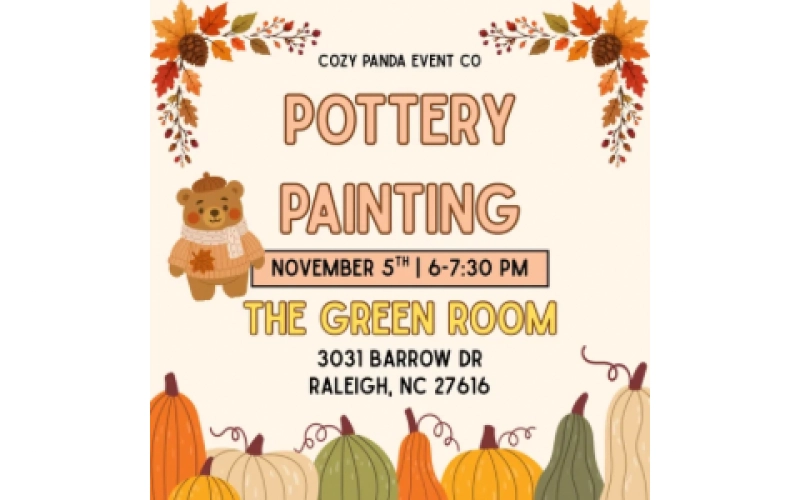 Pottery Painting with Cozy Panda